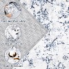 Coucheta Machine Washable Runner Rug, Non-Slip Low Pile Vintage Distressed Carpet for Kitchen Hallway Bedroom Entryway,Multiple sizes and colors - 3 of 4