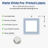 Avery Square Labels, Polka Dots Design, 3" x 3", 60ct - 2 of 4