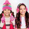 Paw Patrol Girls Winter Plush Earmuffs, Hats, and Gloves Set, Kids Ages 4-7 - 2 of 2