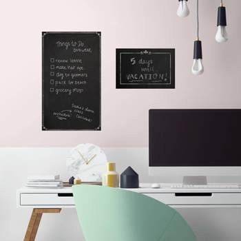 Large Chalkboard Wall Decal Peel and Stick Removable Chalkboard Sticker –  American Wall Designs