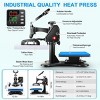 HOMDOX 12" × 10" 360° Swing Away Sublimation Shirt Heat Press Machine for Pillow Bag/T-Shirt Printing High-Security HTV Vinyl - 4 of 4