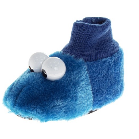 Sesame Street Kids Curious Cookie Monster Dual Sizes Slippers. (Toddler/Little kids) - image 1 of 4