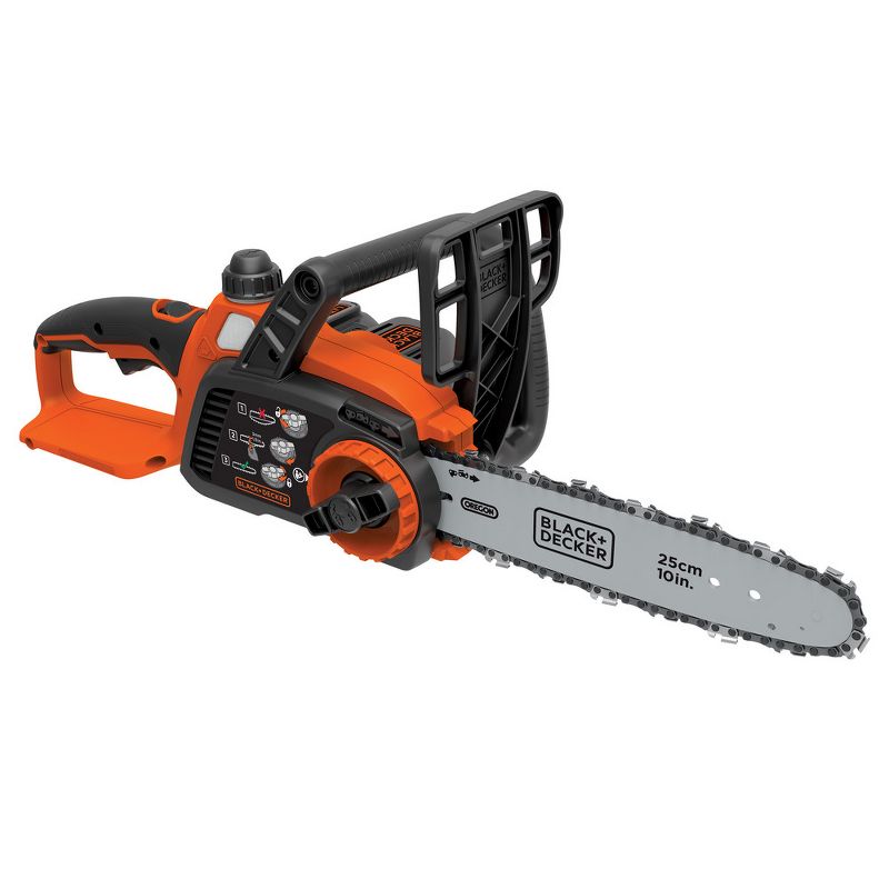 Black & Decker LCS1020 20V MAX Brushed Lithium-Ion 10 in. Cordless Chainsaw Kit (2 Ah), 1 of 13