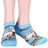 National Lampoon Christmas Vacation Adult Mix and Match Ankle Socks 5 Pk Multicoloured - 4 of 4