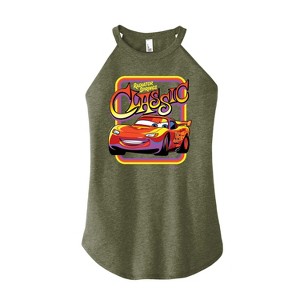 Women's - Disney - Radiator Springs Classic Lightning McQueen Graphic High Neck Tank - 1 of 3