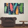 Trademark Fine Art Holli Conger Southwest Feathers Pattern 3 Piece Panel Set Art - 3 of 3