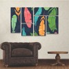 Trademark Fine Art Holli Conger Southwest Feathers Pattern 3 Piece Panel Set Art - image 3 of 3