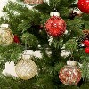 GAOMON 25 Pcs Christmas Ball Ornaments, 2.36 Inch Clear Sliver Christmas Tree Decorations - 2 of 4