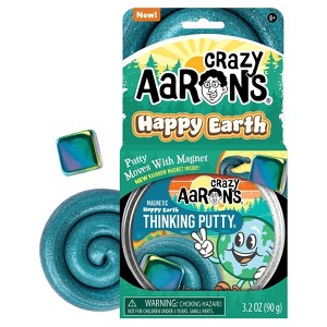 Crazy Aaron's Happy Earth - Full Size Thinking Putty Tin with Magnet - 1 of 1