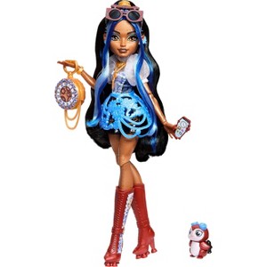 Monster High Robecca Steam Fashion Doll with Blue Blouse and