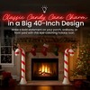 Union Products 40" Candy Cane Outdoor Holiday Decor, Light Yard Ornament, 2 Pack - 4 of 4