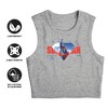 Women's Superman 2025 Up In The Sky Sleeveless Crop Top Tank - 4 of 4