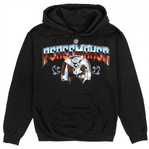 Mens Peacemaker Helmet Logo Hoodie - 1 of 3