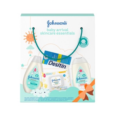 Johnson's Welcome Baby Gift Set - 4pc