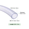 Unique Bargains PVC Flexible Clear Reinforced Tubing 1 Count - 3 of 4