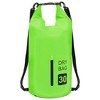 vidaXL Dry Bag with Zipper Green 7.9 gal PVC - 2 of 4
