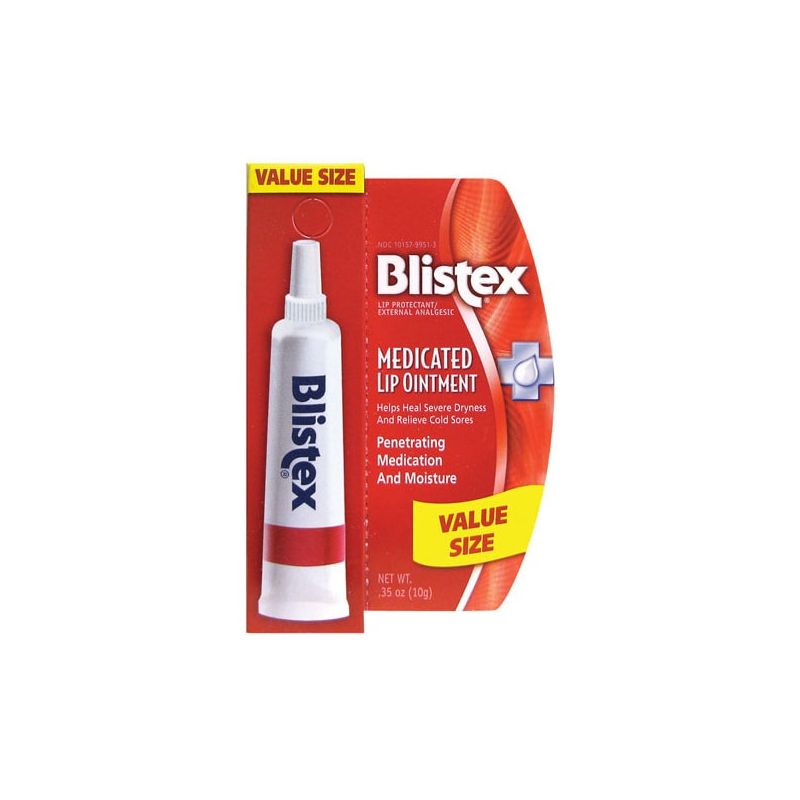 Blistex Medicated Lip Ointment 0.35 oz Ointment, 1 of 2