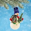 De Carlini Italian Ornaments 8.0 Inch Baron Von Snow Christmas Tree Ornament , Italian, Ornament, Snowman (1PC) - 2 of 4