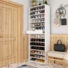 Famapy White Shoe Rack Multi Layer Shelf Entrance Storage Shoe Cabinet Organizer - 4 of 4