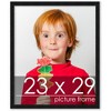 PosterPalooza | Minimalist Black Picture Frame - UV Acrylic, Foam Board Backing, Hanging Hardware - 2 of 4