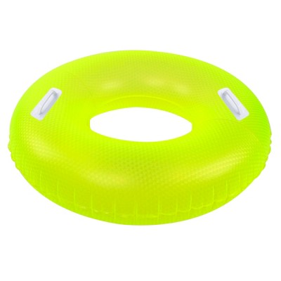 Northlight 42" Yellow Sparkle Inflatable Swimming Pool Tube Ring Float