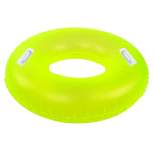 Northlight 42" Yellow Sparkle Inflatable Swimming Pool Tube Ring Float