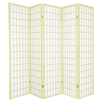 6 ft. Tall Window Pane - Special Edition - Ivory (5 Panels)