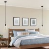 CityFurn 1-Light Cylinder Glass Pendant for Kitchen Island - 4 of 4