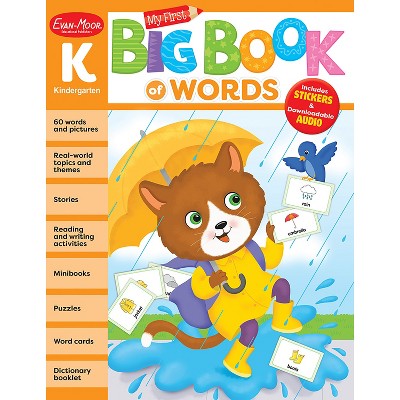 Evan-Moor® My First Big Book of Words, Grade K