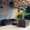 vidaXL Garden Lounge Set Grey and Anthracite - 2 of 4