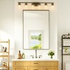 Rectangular Aluminum Framed Wall Bathroom Vanity Mirror - 4 of 4