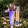 CharCharms 4pk 40oz Water Bottle Straws Wicked 2 Gold Glitter - 2 of 4