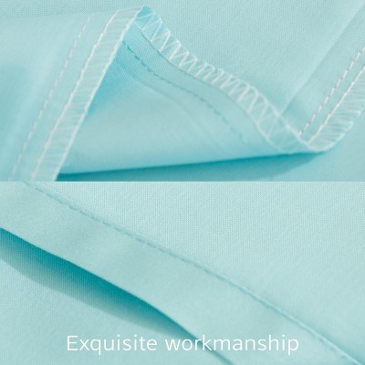 Black Cotton Standard Pillow Shams with Envelope Closure