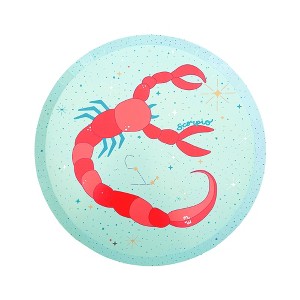 Jollity & Co. - Zodiac Scorpio Dinner Plates - Pack of 8 Paper Plates - 1 of 4
