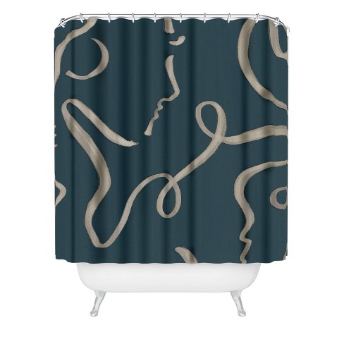 Society6 shower curtain discount