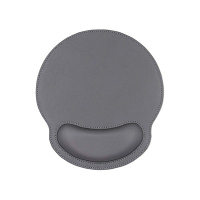 Scarlet Scope Pu Leather Wrist Support Mouse Pad