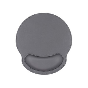 Scarlet Scope Pu Leather Wrist Support Mouse Pad - 1 of 4