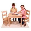 Melissa & Doug Wooden Table And Chairs Set - White : Target