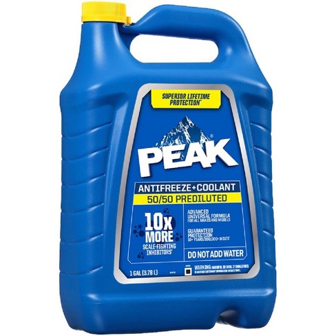  PEAK OET Orange 50/50 Prediluted Antifreeze and