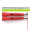 WOD Nation Adjustable Speed Jump Rope For Men, Women & Children, Fitness Skipping Rope for Boxing, MMA and Endurance (Red) - 3 of 4