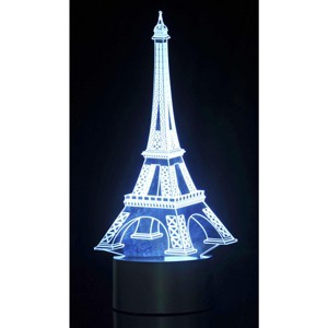 JuzToys 3D Eifel Tower Laser Cut Precision LED Lights - 1 of 4