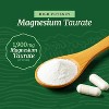 High Absorption Magnesium Taurate Capsules, 1900MG Mag Taurate with Vitamin B6 Supplement for Heart Health & Relaxation Support, Nobi Nutrition, 60ct - 4 of 4