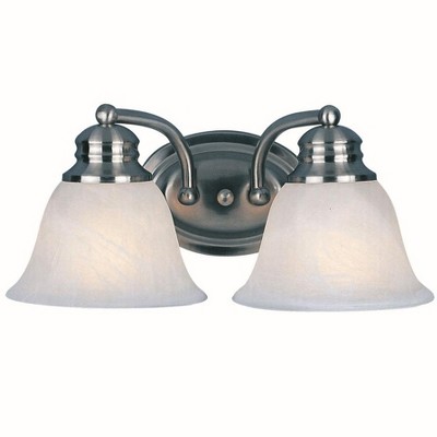 Maxim Lighting Malaga 2 - Light Vanity in  Satin Nickel