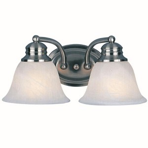 Maxim Lighting Malaga 2 - Light Vanity in  Satin Nickel - 1 of 2
