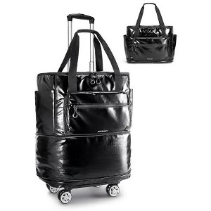 Generic Rolling Duffle Bag with Wheels, 48L Expandable Carry on Luggage - 1 of 4