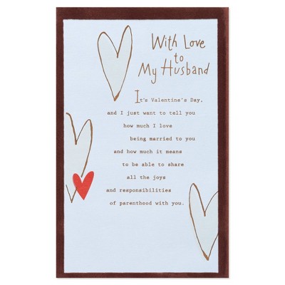 Love Valentine's Day Card for Husband