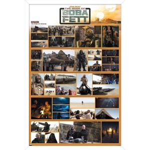 Trends International Star Wars: The Book of Boba Fett - Chapter 2 Framed Wall Poster Prints - 1 of 4