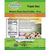 Larissa Veronica Triple Sec Medium Roast Decaf Coffee (Gourmet, Naturally Flavored, Whole Coffee Beans) (16 oz, ZIN: 558674) - 2 of 4