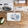 Stupell Industries Coastal Chinoiserie Shells Printed Anti-Fatigue Floor Mat, design by Nicole Tamarin, 30"x18" - 4 of 4