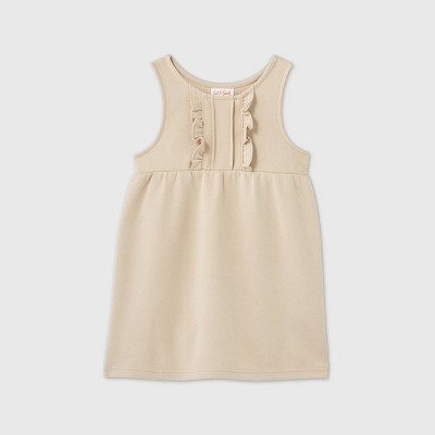 girls khaki jumpsuit